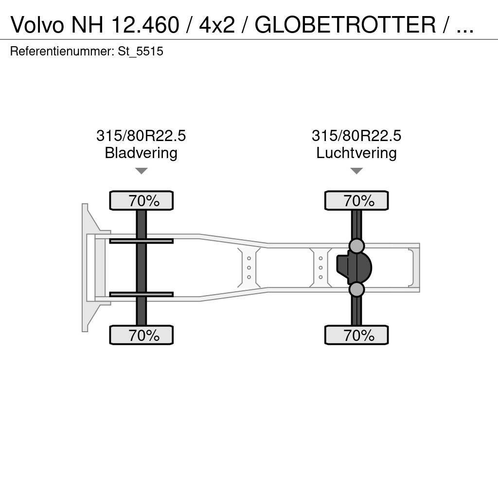 Volvo NH 12.460 / 4x2 / GLOBETROTTER / MANUAL GEARBOX Trækkere
