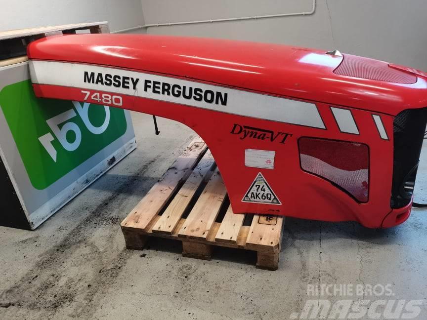 Massey Ferguson 7480 bonnet Kabiner og interiør