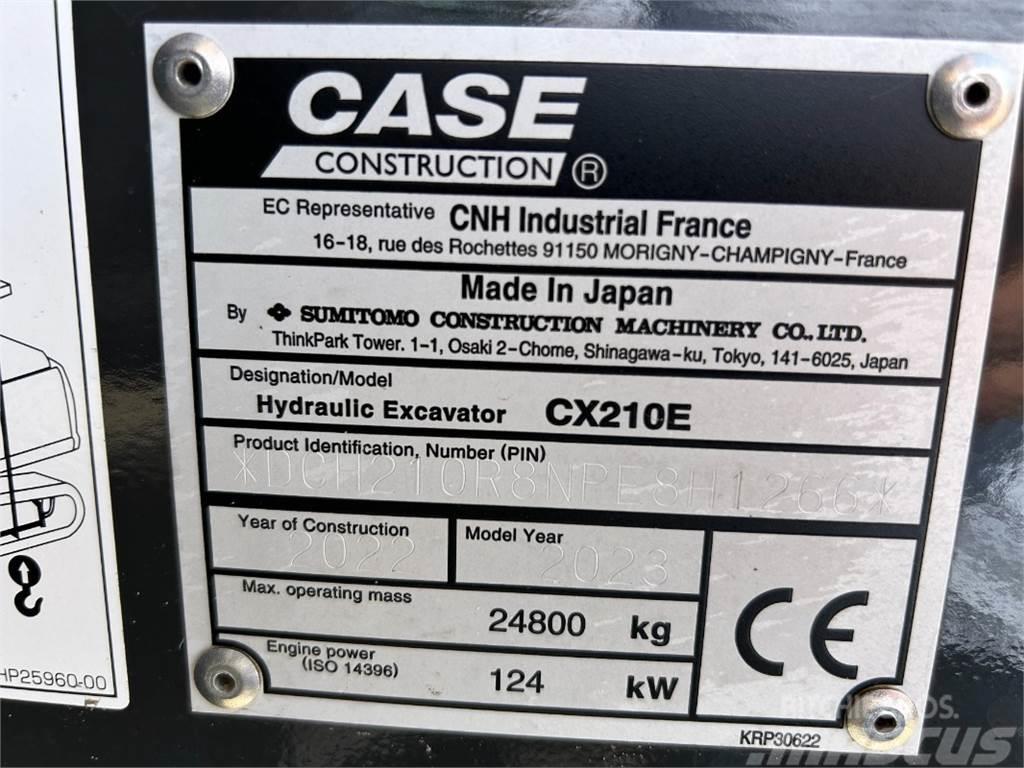 CASE CX 210E - STAGE-V Gravemaskiner på hjul