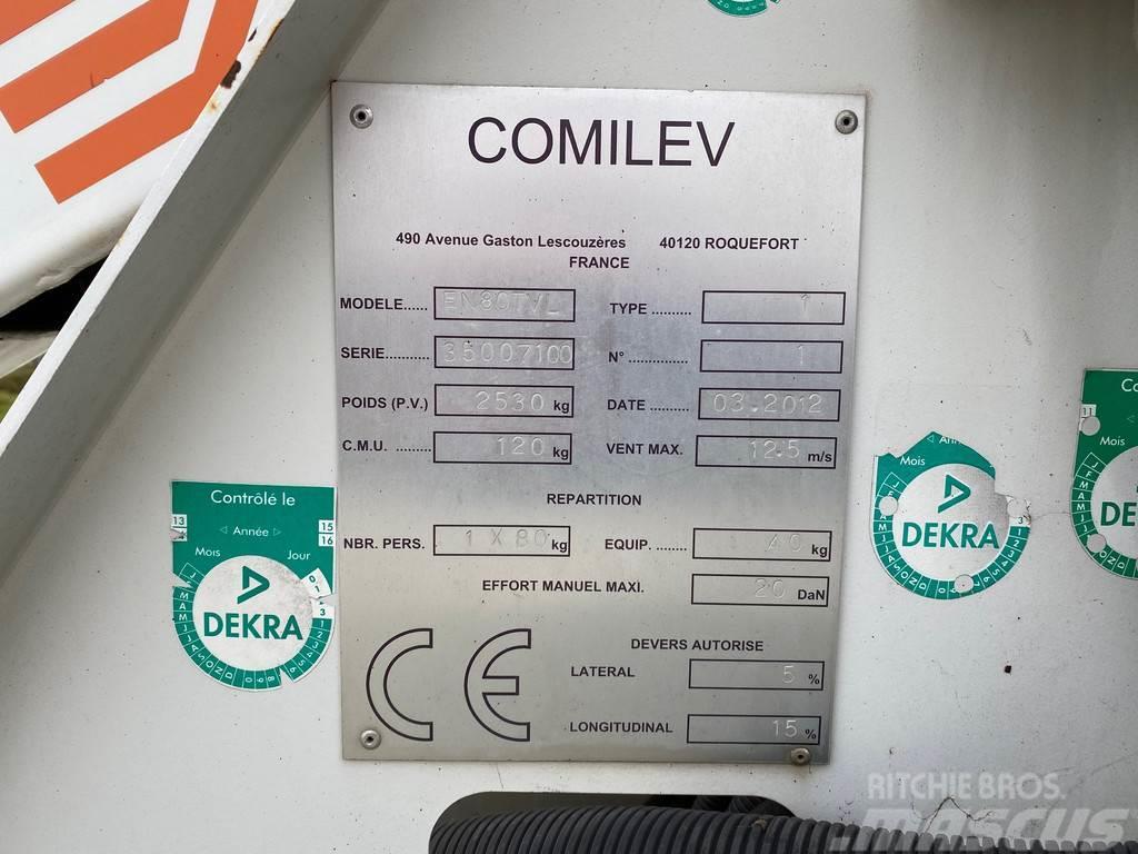 Renault Maxity 110.325.1.1 COMILEV EN80TVL Lastbilmonterede lifte