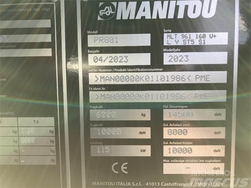 Manitou MLT 961 160 V PLUS Teleskoplæssere