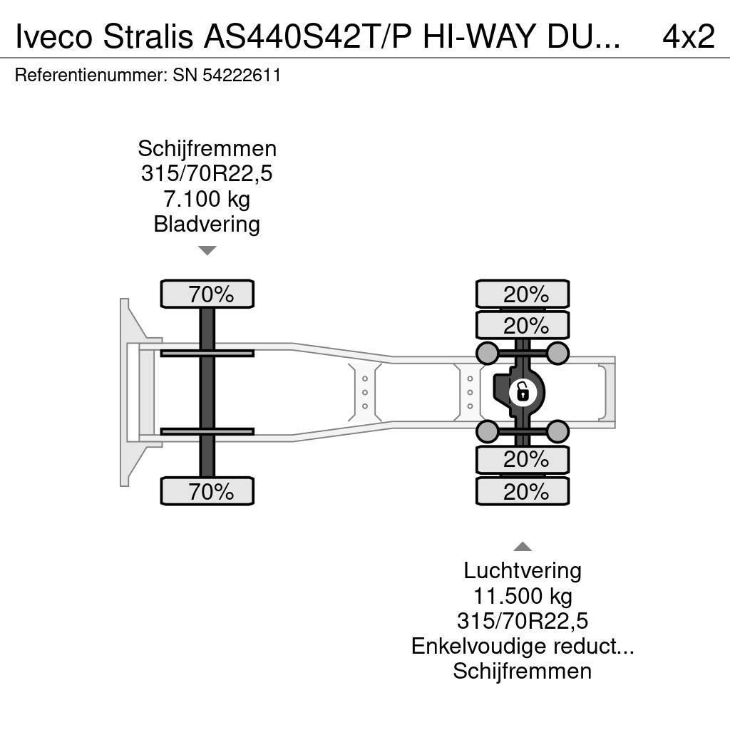 Iveco Stralis AS440S42T/P HI-WAY DUTCH TRUCK (APK/TUV -> Trækkere