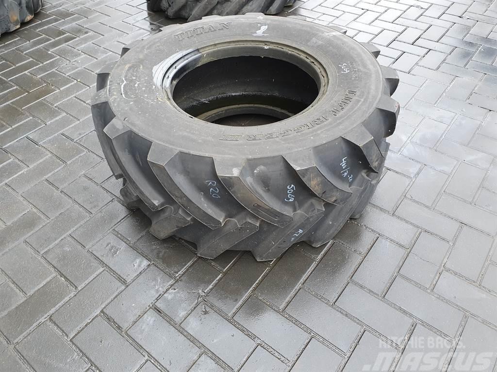 Titan 400/70-20 (16/70-20) - Tyre/Reifen/Band Dæk, hjul og fælge