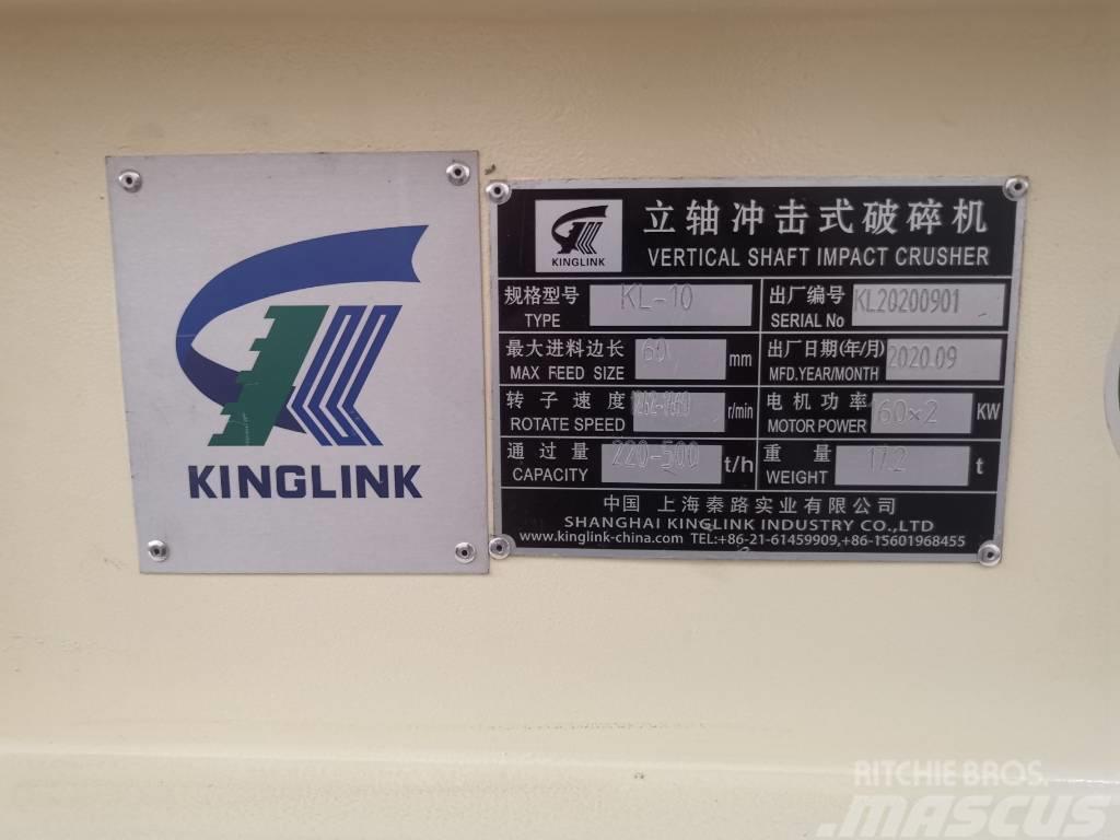 Kinglink Barmac VSI crusher KL-10 | Mineral Concrete Sands Knusere - anlæg