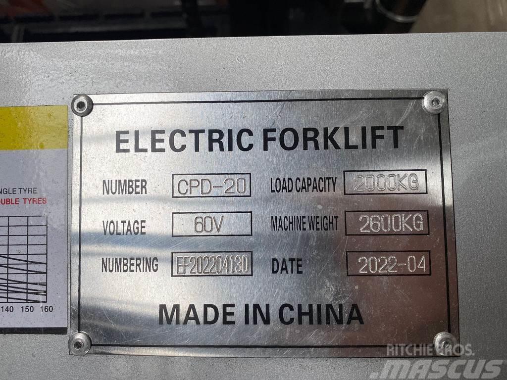 EasyLift CPD 20 Forklift - 2.000 kg loading cap. Gaffeltrucks - andre