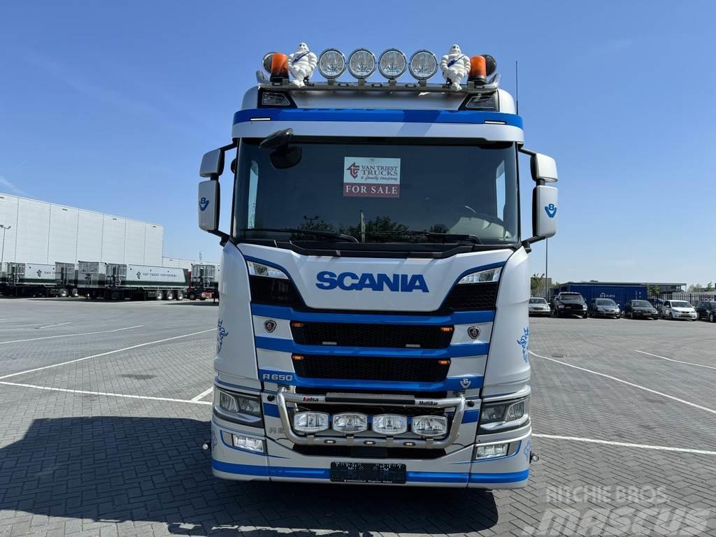 Scania R650 full air ,retarder, hydrauliek, NO EGR Trækkere
