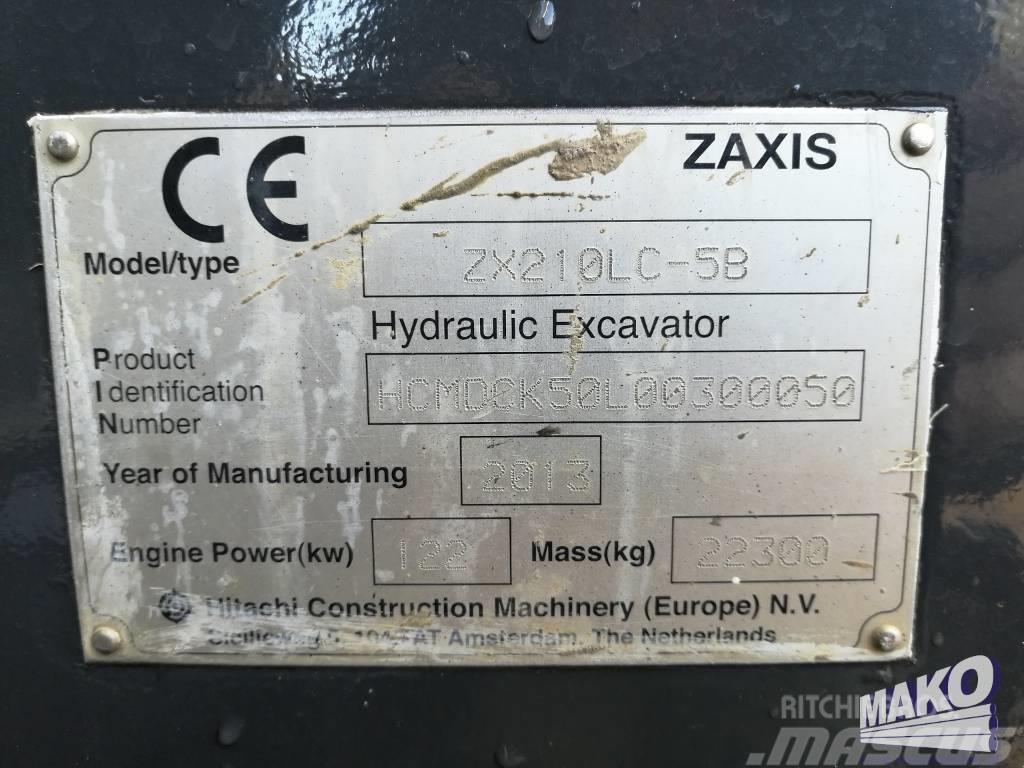 Hitachi ZX 210 LC-5 B Gravemaskiner på larvebånd