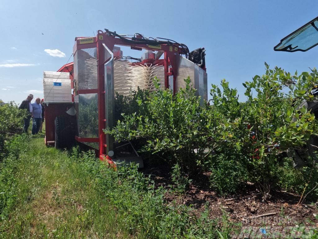 Weremczuk Kombajn do malin KAREN | Raspberry harvester Druehøstningsmaskiner
