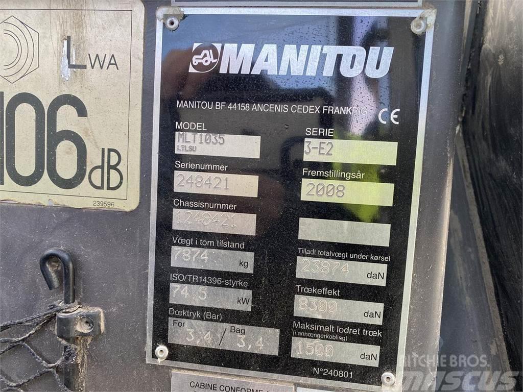 Manitou MLT1035LTLSU Telehandlers for agriculture
