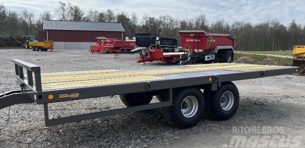  VM-kärra Maskintransport 10,5 ton Svensktillverkad Andre Semi-trailere