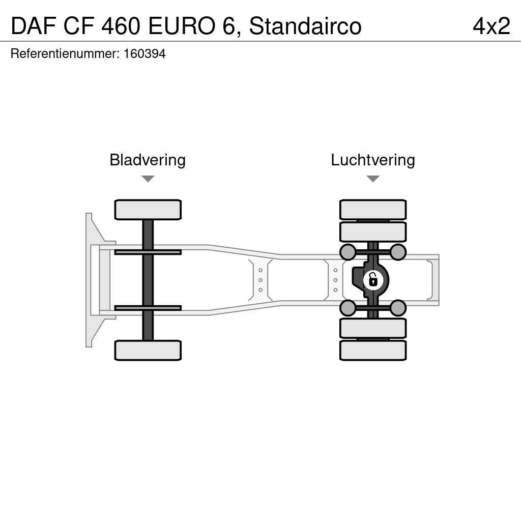 DAF CF 460 EURO 6, Standairco Trækkere