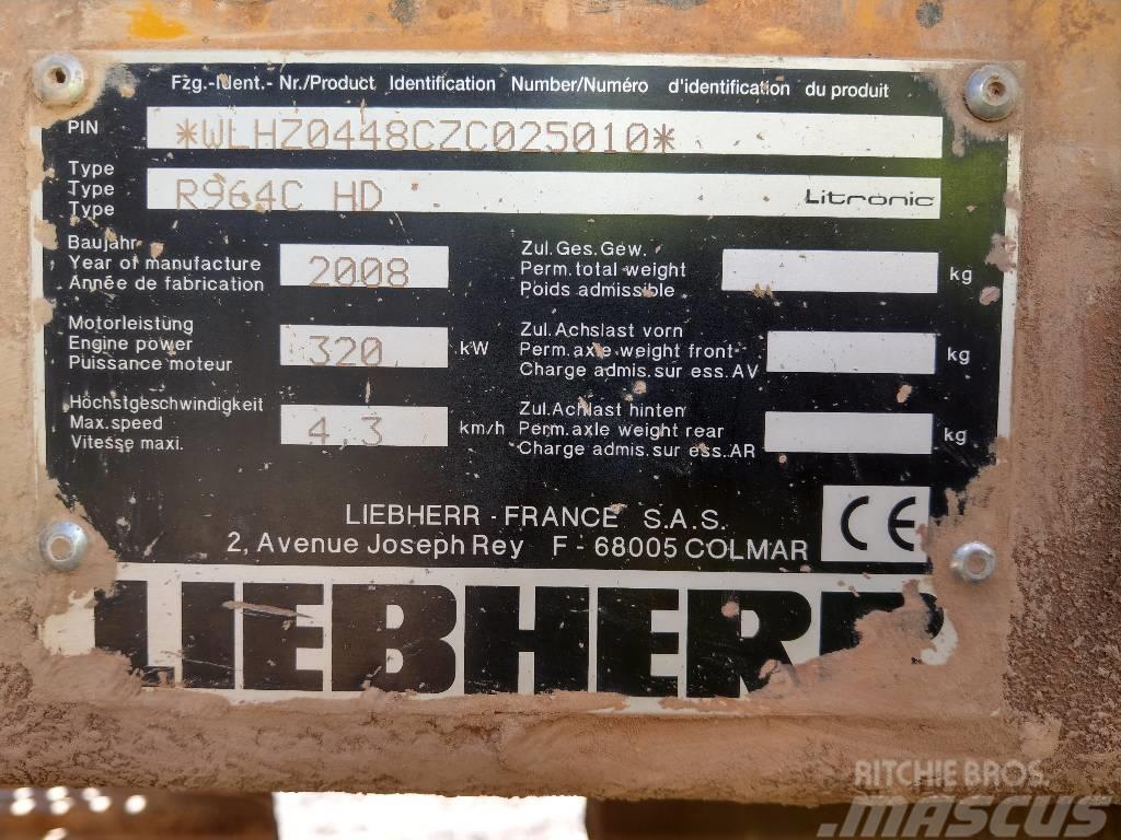 Liebherr R 964 C HD Gravemaskiner på larvebånd