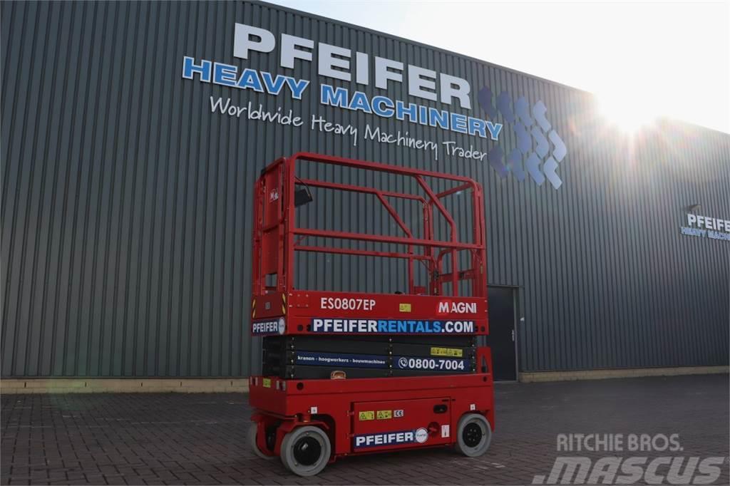 Magni ES0807EP New And Available Directly From Stock, El Scissor lifts