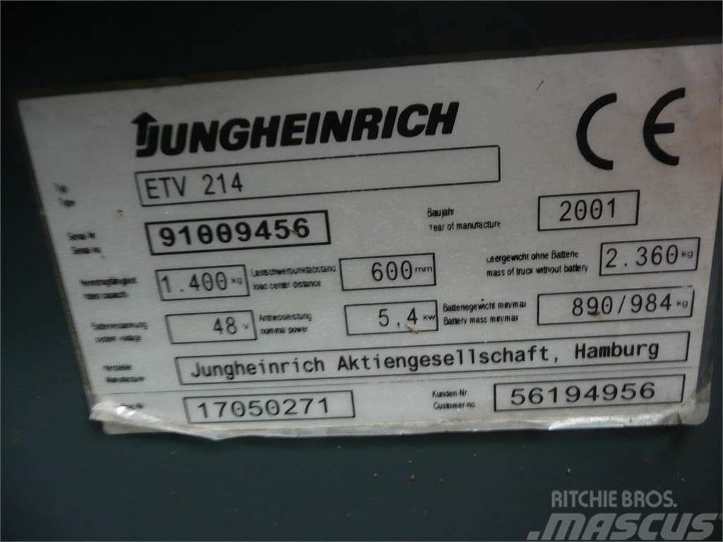Jungheinrich ETV 214 600 DZ Reachtruck