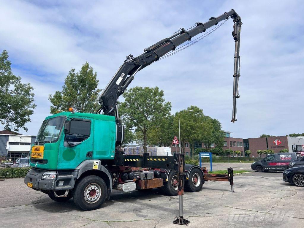 Renault Kerax 380 6X4 HIAB 550-6 + FLY JIB 135-3 - FULL ST Kraner til alt terræn