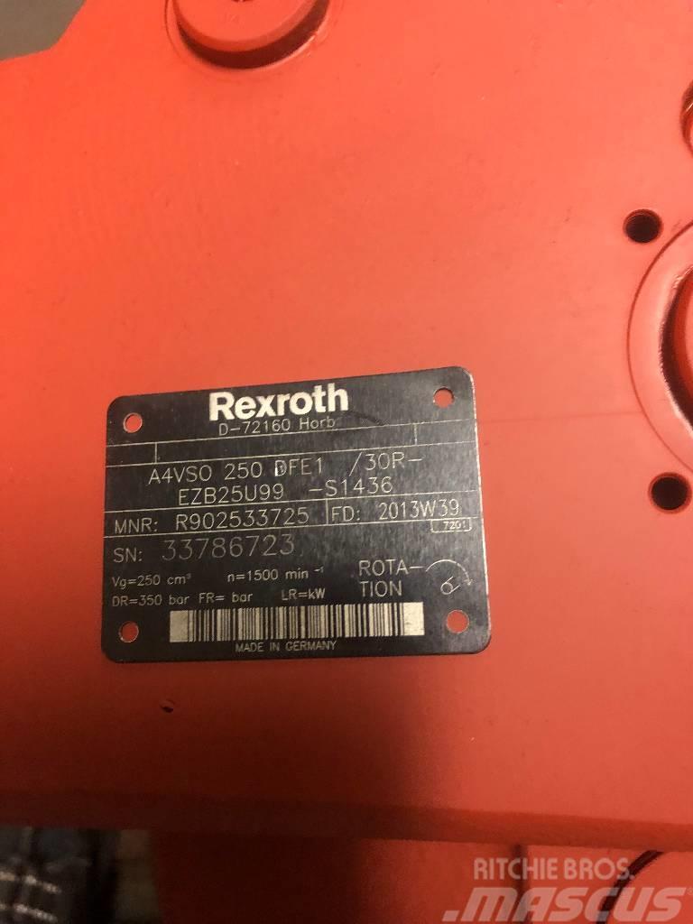 Rexroth A4VSO 250 DFE1/30R-EZB25U99 -S1436 Andet tilbehør