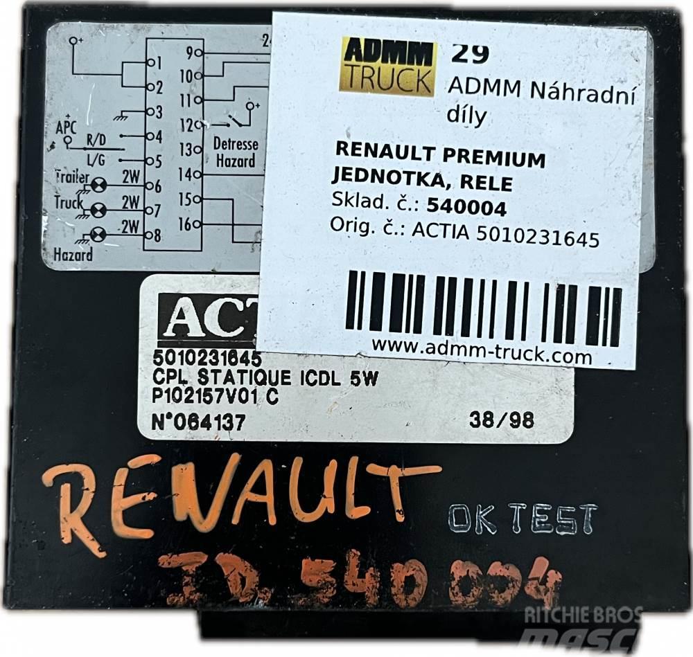 Renault PREMIUM JEDNOTKA, RELE Andre komponenter