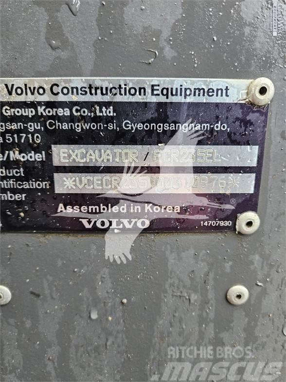 Volvo ECR235EL Gravemaskiner på larvebånd