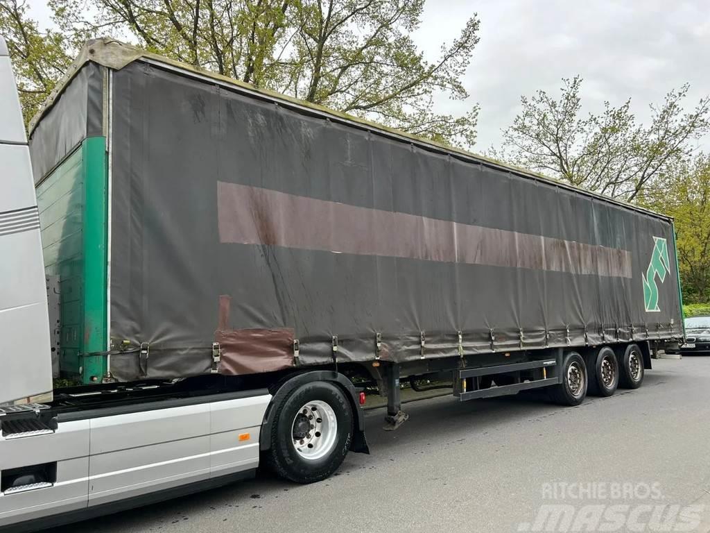 Schmitz Cargobull Edscha /3 x Achsen SAF Semi-trailer med Gardinsider