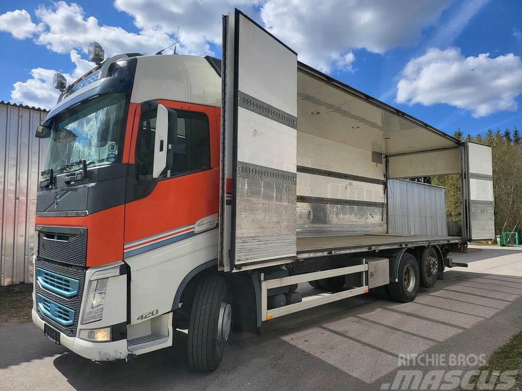 Volvo FH420 SIDEOPENING Fast kasse