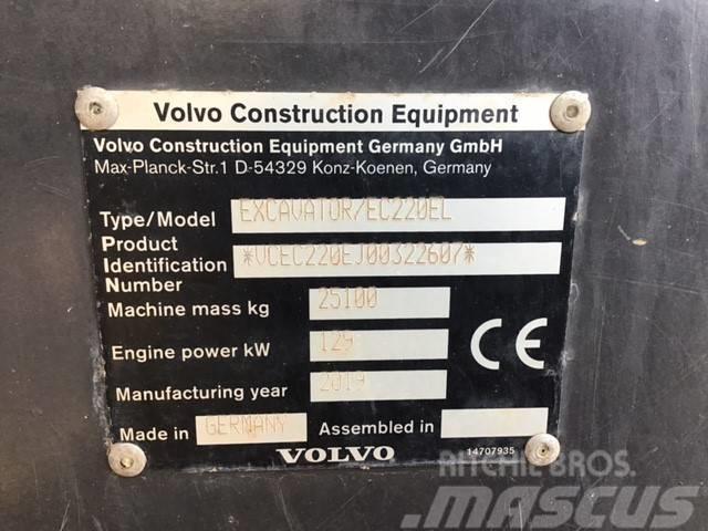 Volvo EC220EL Gravemaskiner på larvebånd