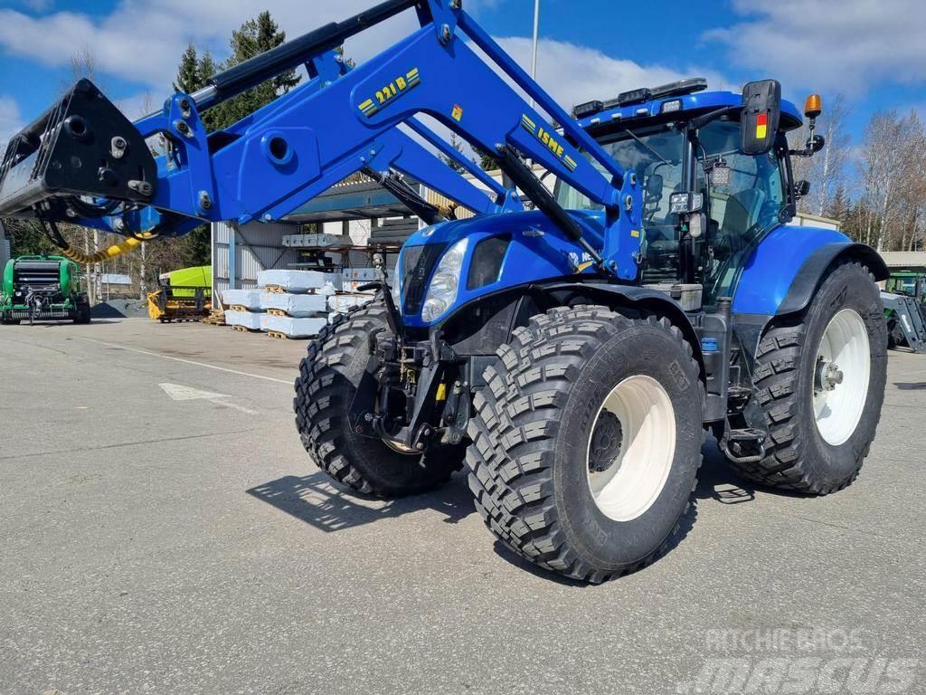 New Holland T7.220 AC+ISME 221B Traktorer