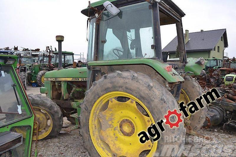 John Deere 1640 2040 2140 1140 1040 Części, used parts, ersat Andet tilbehør til traktorer
