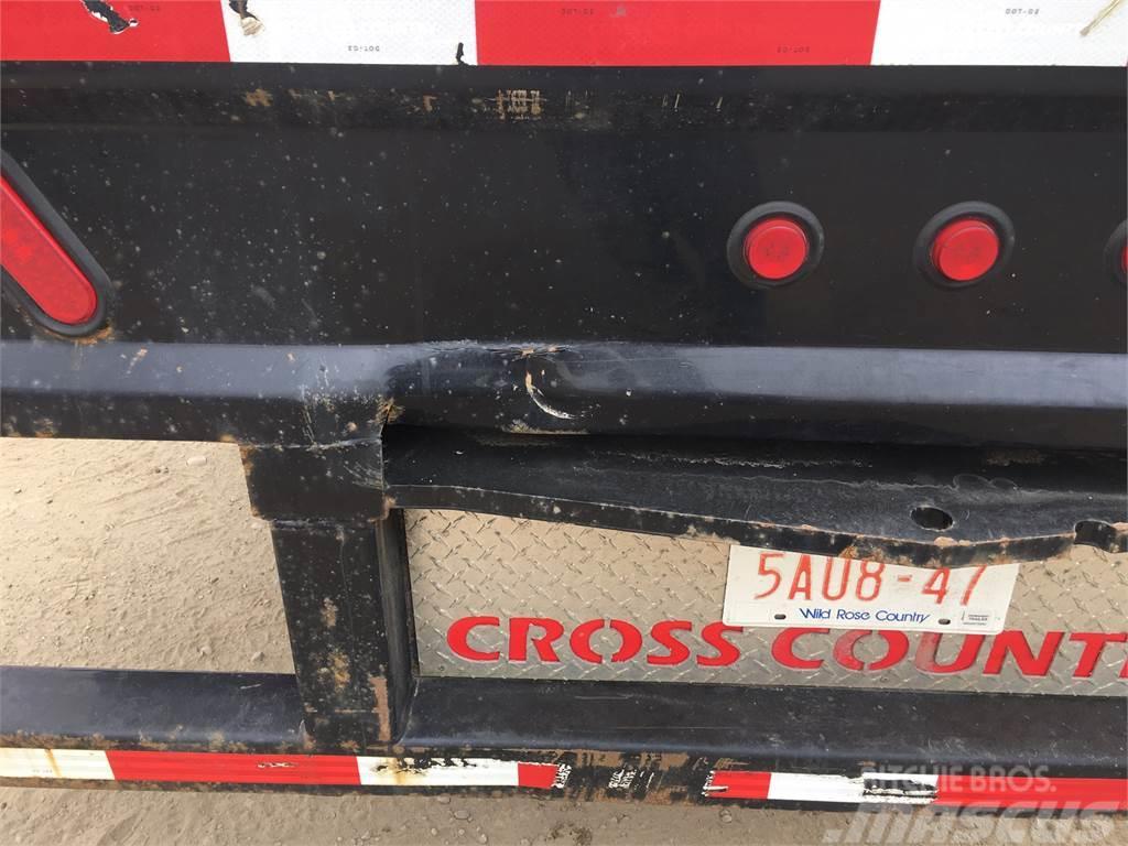  Cross Country 53' Tridem Flat Deck/Highboy Semi-trailer med lad/flatbed