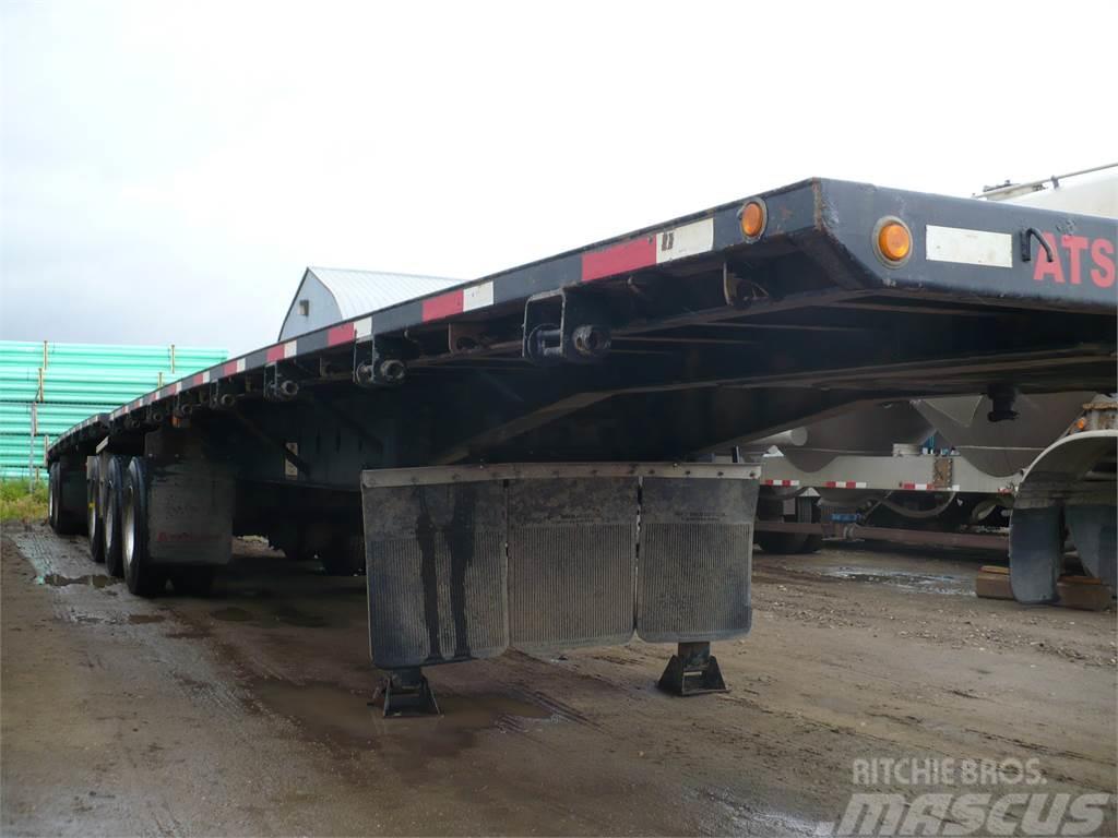  Cross Country Flat Deck Super B Lead/Pup Semi-trailer med lad/flatbed