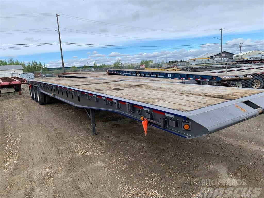  Gerry's 51' Tridem Oilfield Float Semi-trailer med lad/flatbed