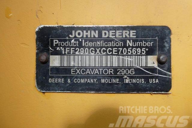 John Deere 290G LC Gravemaskiner på larvebånd