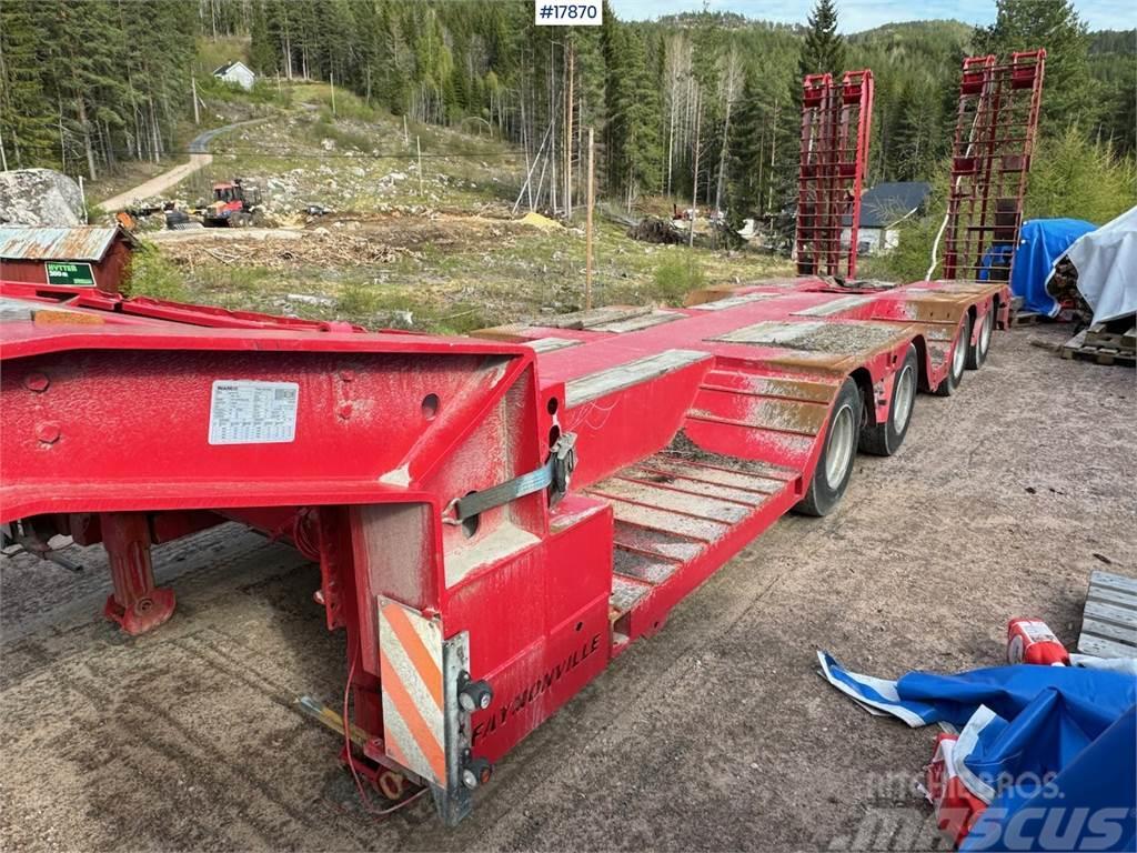 Faymonville TL40 Machine trailer w/ hydraulic driving bridge Andre anhængere