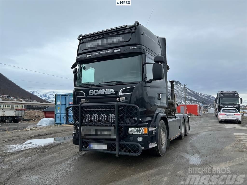 Scania R730 6x4 Crane hauler w/ 22 t/m palfinger crane Lastbil med kran