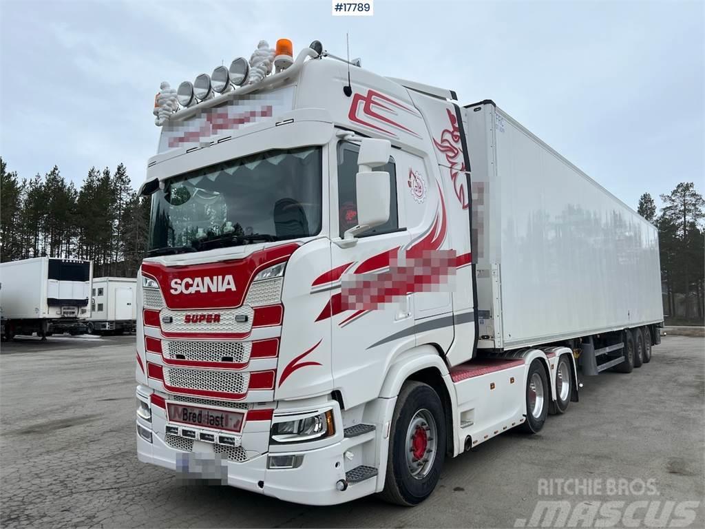 Scania S500 6x2 tow truck w/ tipping hydraulics and raise Trækkere
