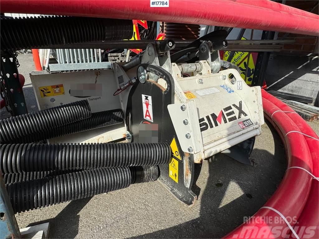Simex PL3515 Asphalt cutter for wheel loader Andet tilbehør