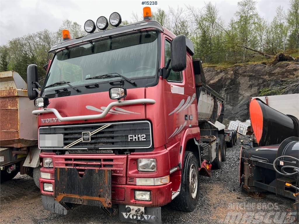Volvo FH12 Tipper 6x2 w/ plowing rig and underlying shea Lastbiler med tip