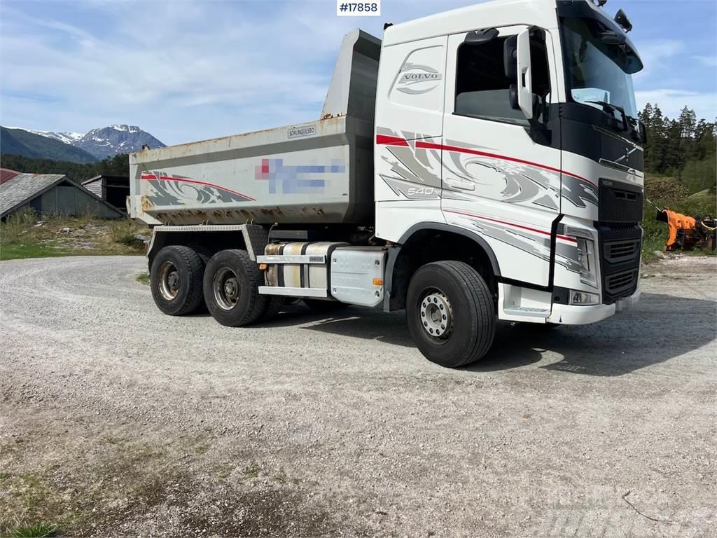 Volvo FH540 6x4 Tipper with only 195,000 km WATCH VIDEO Lastbiler med tip