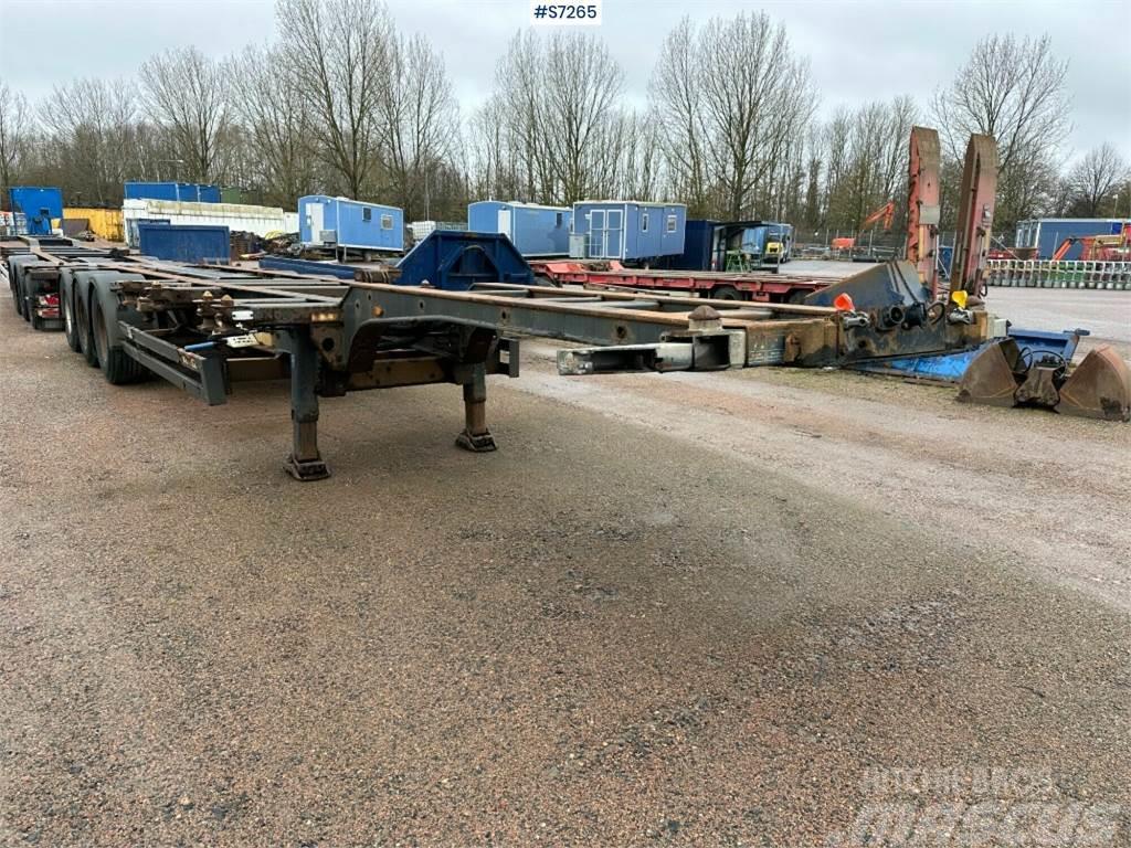 Kögel SWCT 24P130 AV45 Container chassis Chassis
