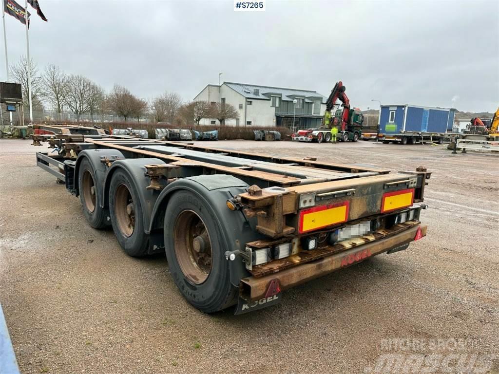 Kögel SWCT 24P130 AV45 Container chassis Chassis