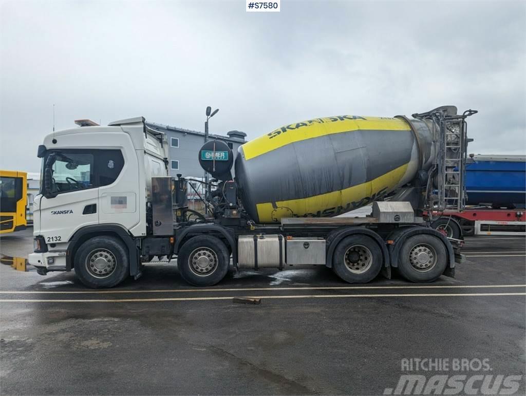 Scania G450 8x2 Concrete truck with chute Betonbiler