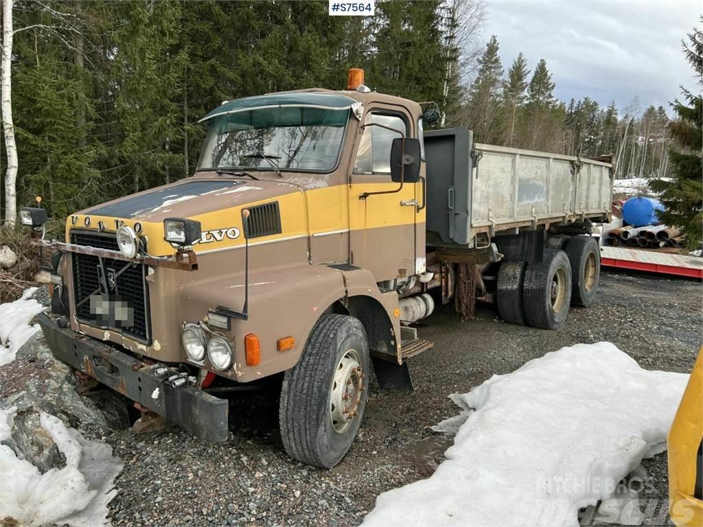 Volvo N10 Tipper with plow equipment REP OBJECT Lastbiler med tip