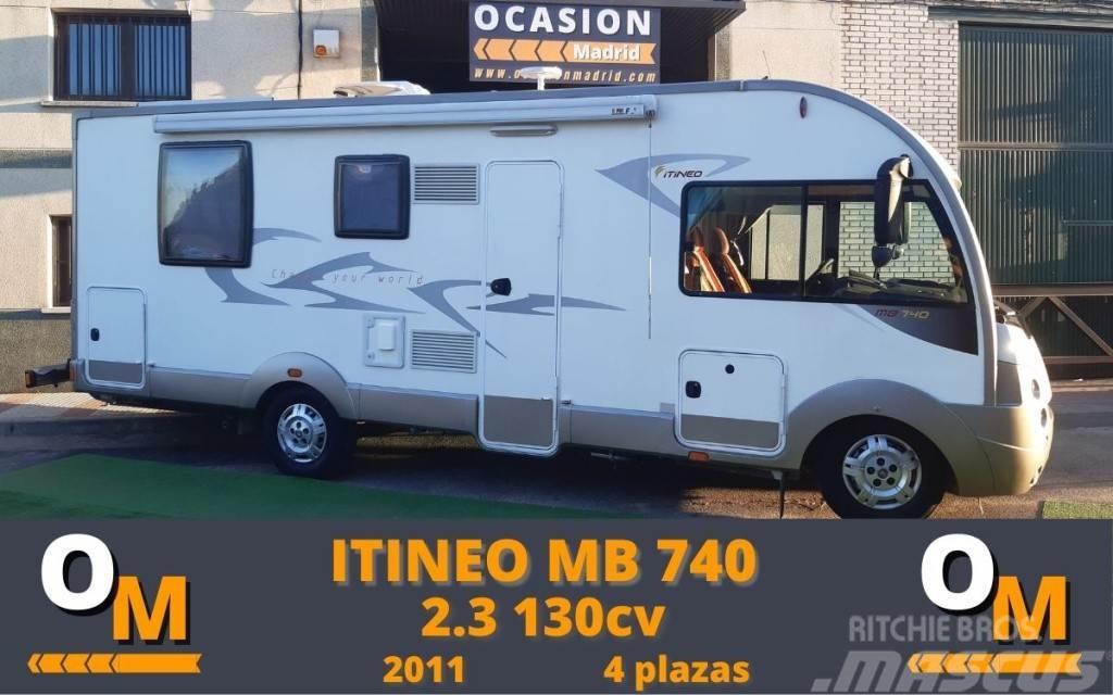  Autocaravan Integral Itineo MB740 Autocampere & campingvogne