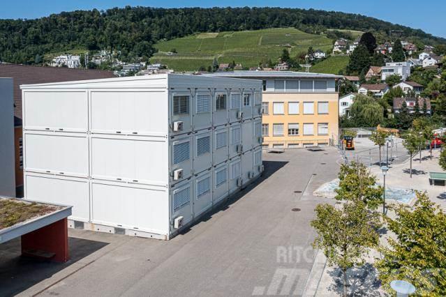 Avesco Rent Raumprovisorium auf 3 Etagen mit Sekun Specielle containere