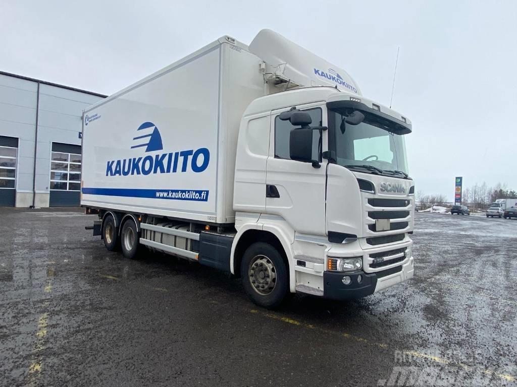 Scania R520 6x2 Full Air Without Retarder Normal Box Kølelastbiler
