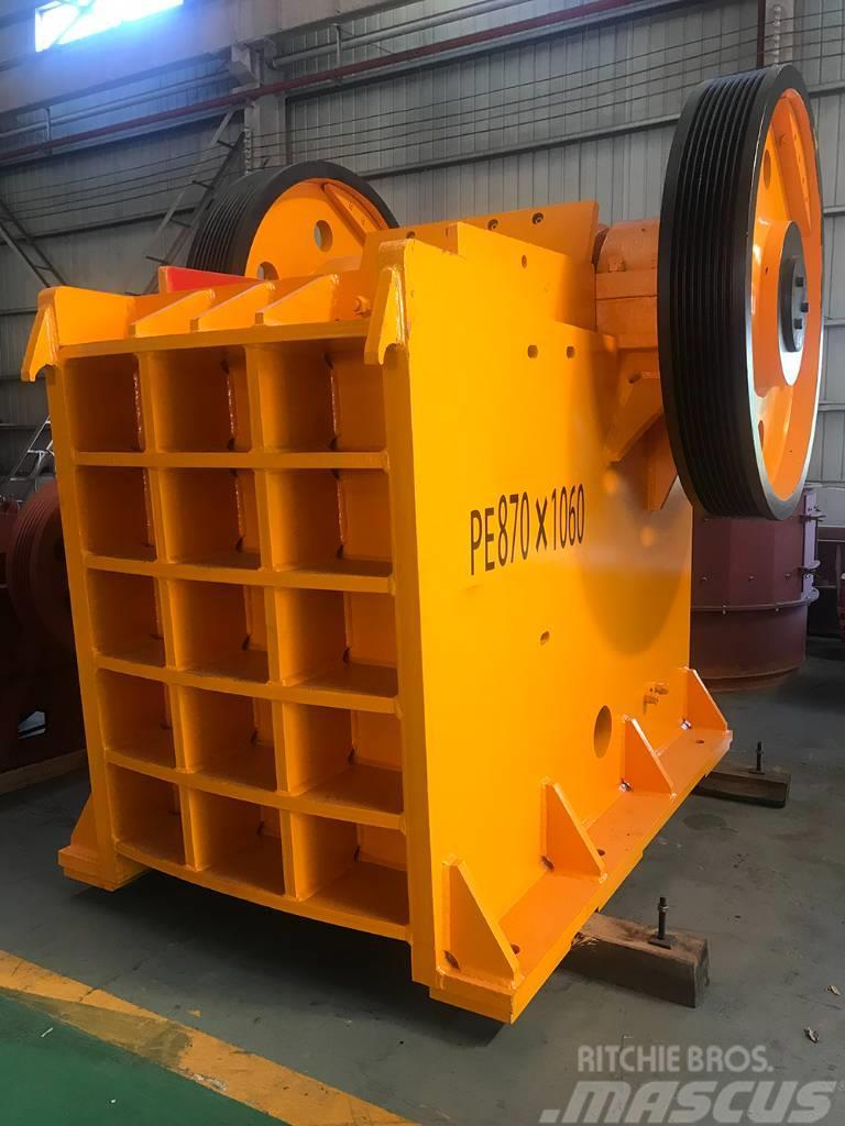 Kinglink PE-870x1060 Primary Stone Jaw Crusher Knusere - anlæg