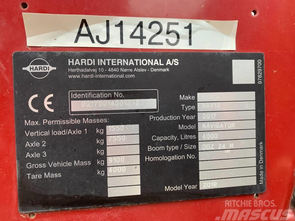 Hardi Navigator 4000 Trailersprøjter