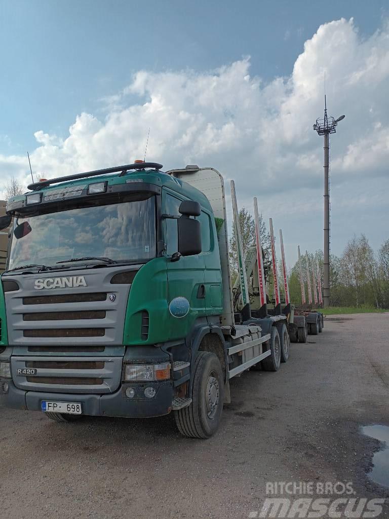 Scania R 420 Tømmertransport