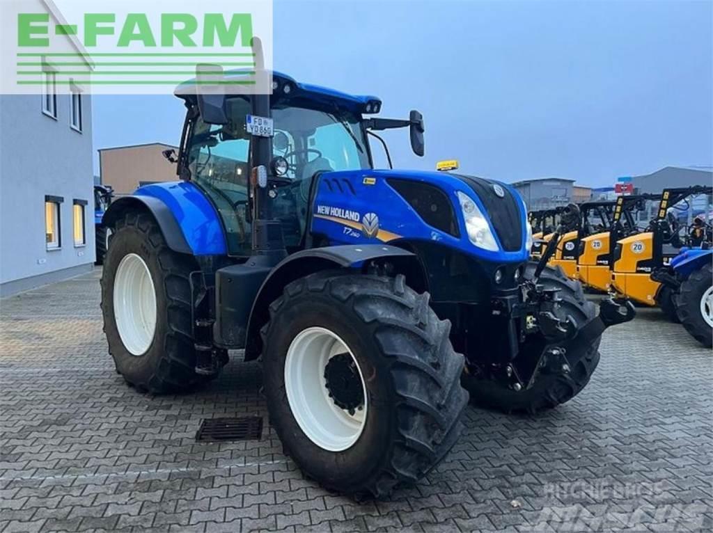 New Holland t 7.260 pc Traktorer