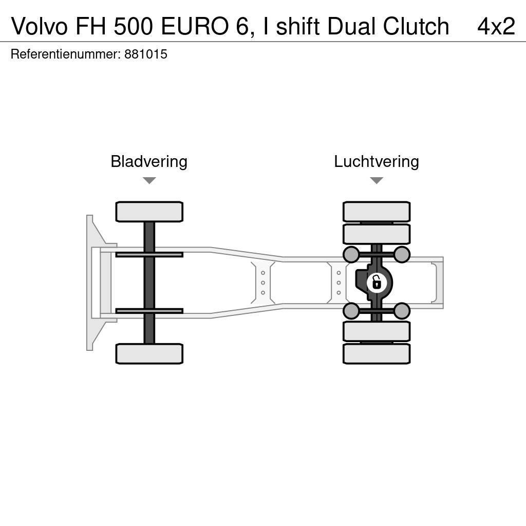 Volvo FH 500 EURO 6, I shift Dual Clutch Trækkere