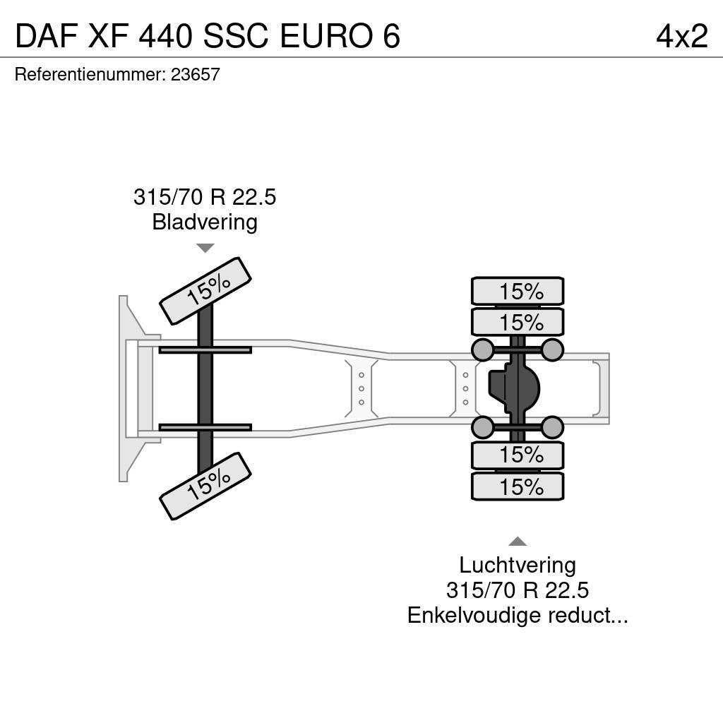 DAF XF 440 SSC EURO 6 Trækkere